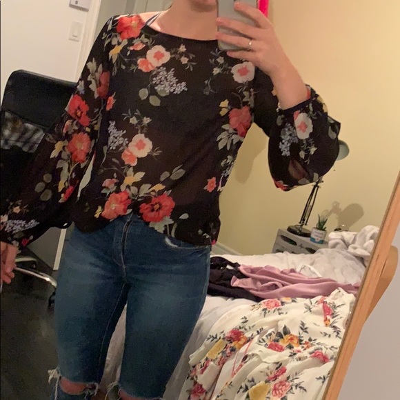 Transparent Blouse - Picture 3 of 3